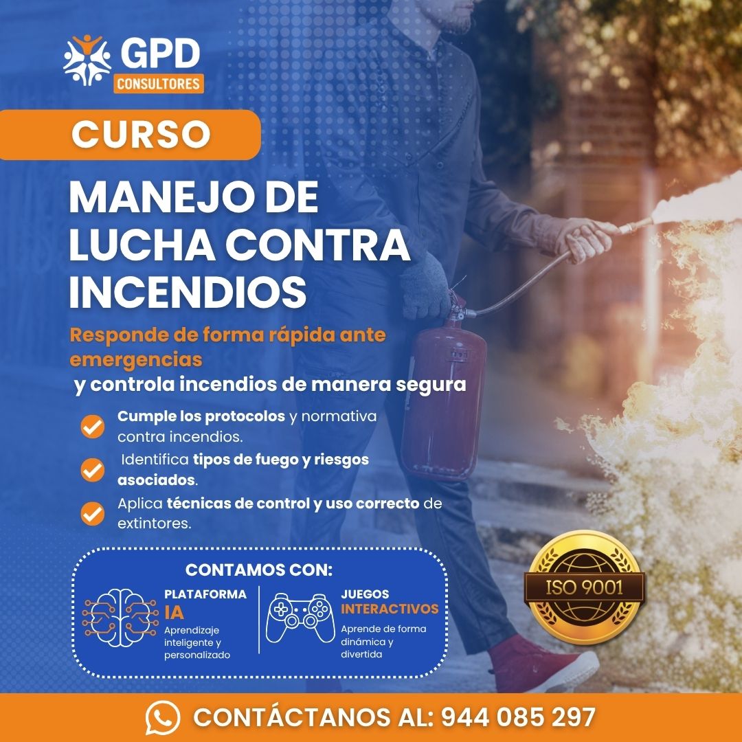 MANEJO DE LUCHA CONTRA INCENDIOS (1H)